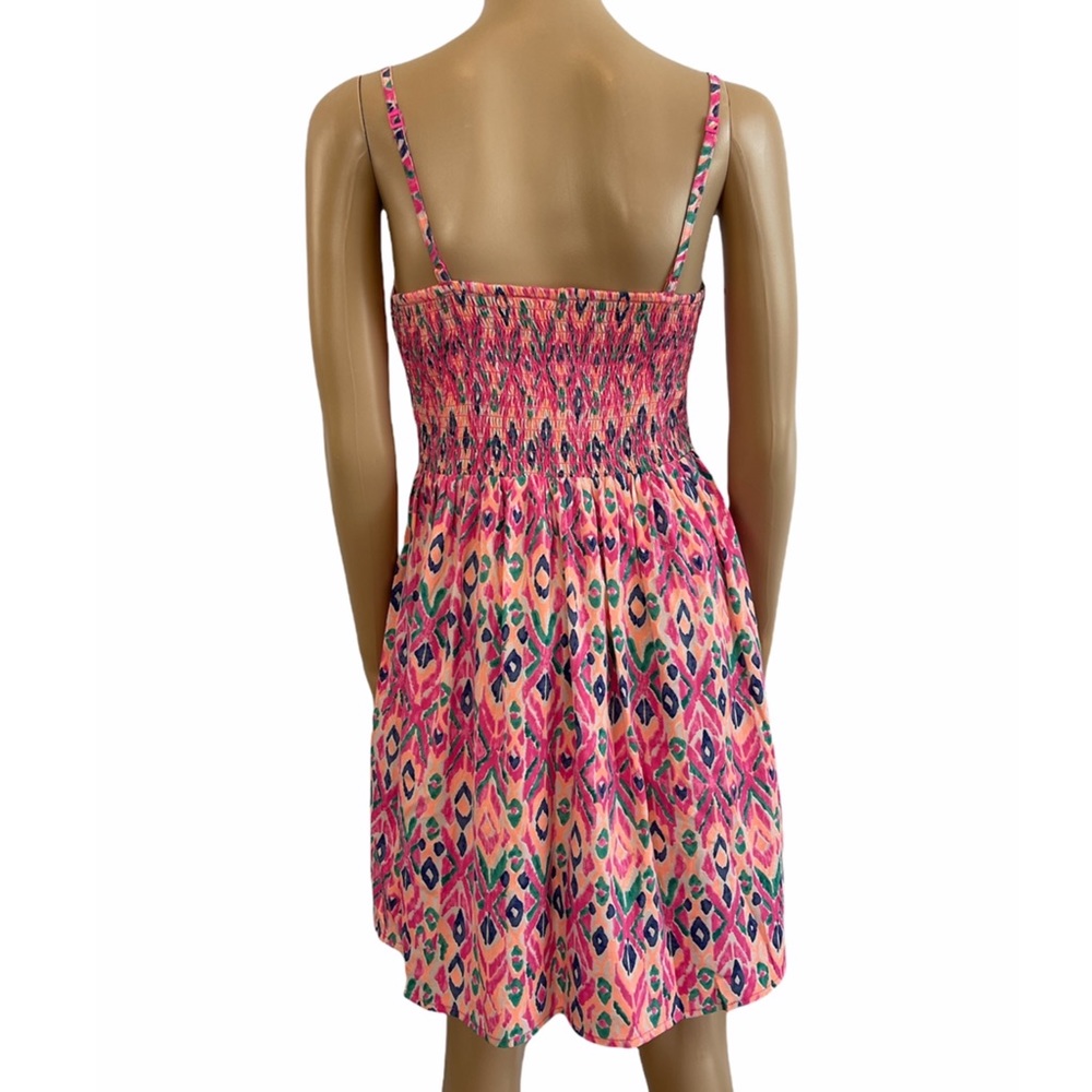 Roxy Multicolor Layered Spaghetti Strap Dress - image 3